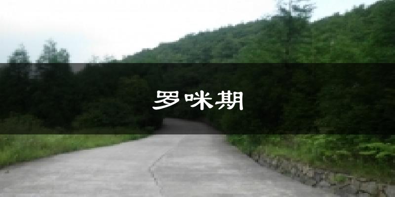 罗咪期今日天气
