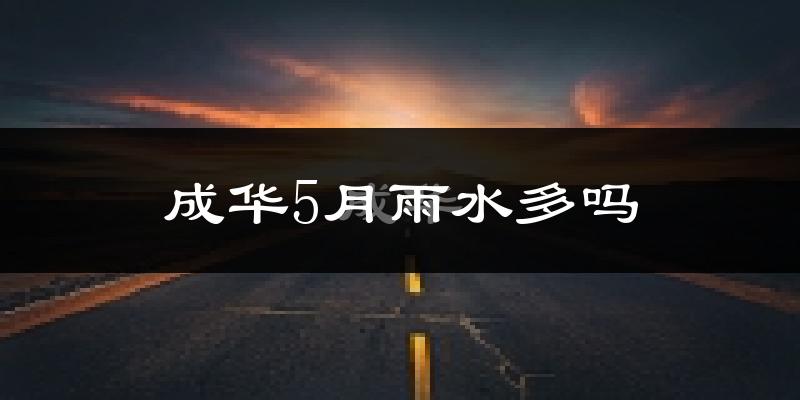 成华5月雨水多吗?