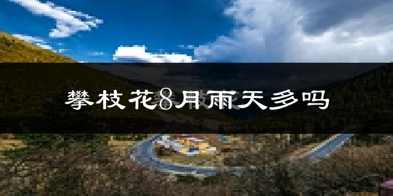 攀枝花8月雨天多吗?