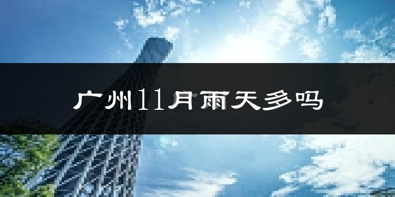 广州11月雨天多吗?