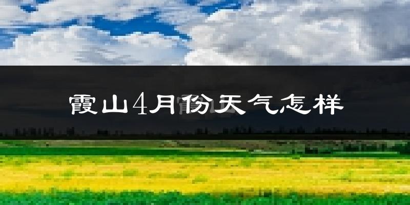 霞山4月份天气怎样?霞山四月冷吗?