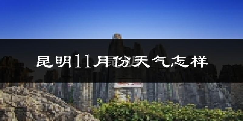 昆明11月份天气怎样?昆明十一月冷吗?