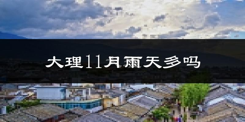 大理11月雨天多吗?