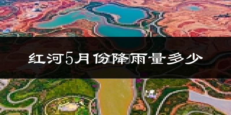 红河5月份降雨量多少?红河五月下雨多吗?