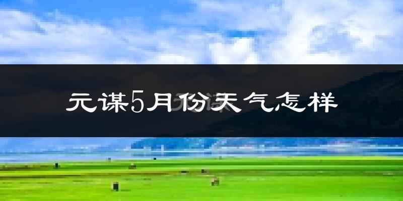 元谋县5月份天气如何?很热吗?