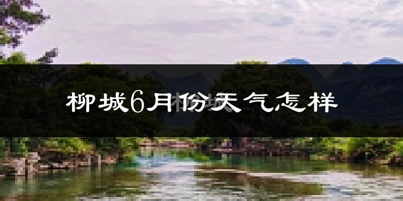 柳城县6月份天气如何?很热吗?