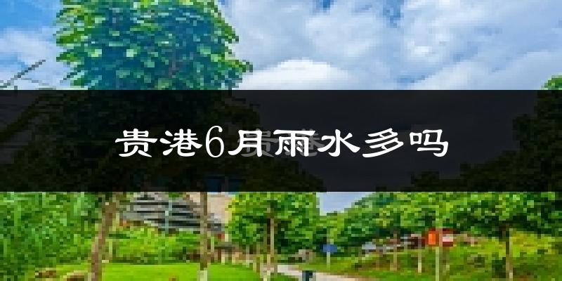 贵港6月雨水多吗?