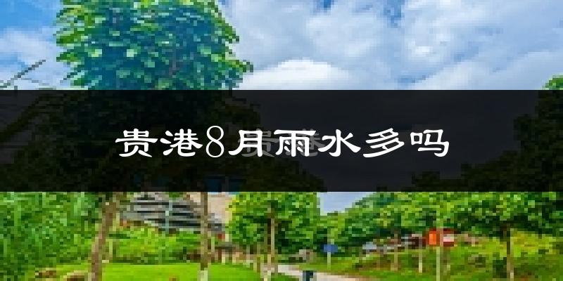 贵港8月雨水多吗?
