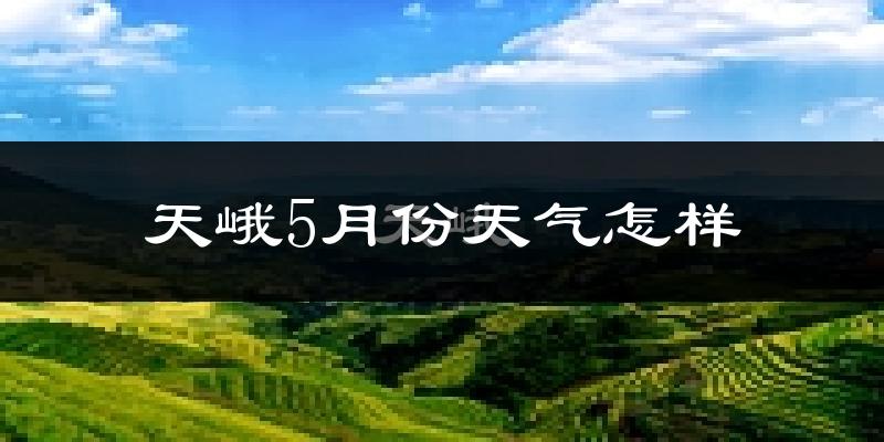 天峨县5月份天气如何?很热吗?