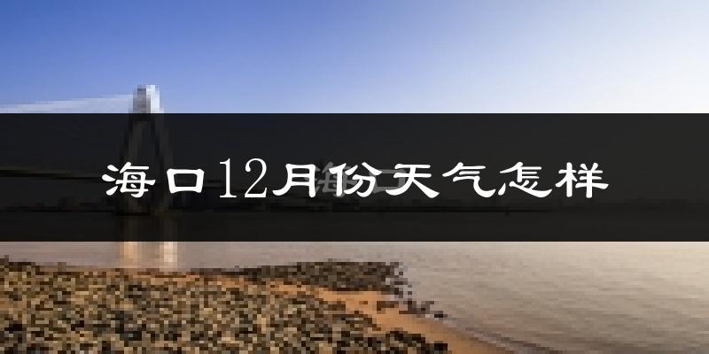 海口12月份天气怎样?海口十二月冷吗?