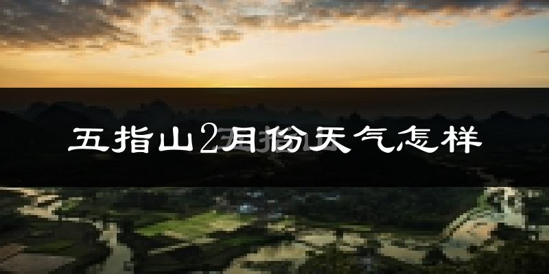 五指山市2月份天气如何?冷吗?